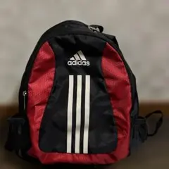 adidas ボールバッグ 黒/赤 ストライプ