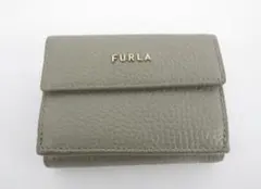 フルラ FURULA バビロン 三つ折り財布 グレー