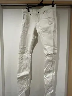 Lee ホワイト スリムフィット デニム