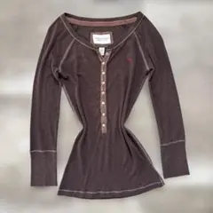 vintage Abercrombie&Fitch Henry topのサムネイル