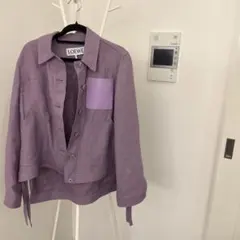 LOEWE パープル 長袖シャツジャケットトップスのサムネイル