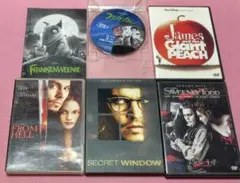 【DVDセット】ティム・バートン ジョニーデップ スゥィーニートッド フランケン