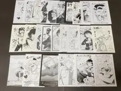 魔入りました入間くん（購入特典）イラストペーパー、イラストカード・２５枚