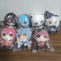 バンドリ Roselia ロゼリア ぷちっしゅ！ ぬいぐるみ 全5種セット