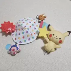 モンポケ はじめてのおでかけベビーカーメリー ピカチュウ