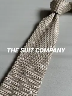 THE SUIT COMPANY ベージュ ニットネクタイのサムネイル