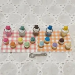 期間限定♡ミニチュアカラフルスイーツセットNo.122