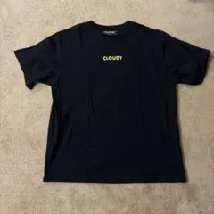 CLOUDY ブラック Tシャツ XL