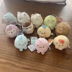 すみっコぐらし ゴムひも付きマスコット 11体セット