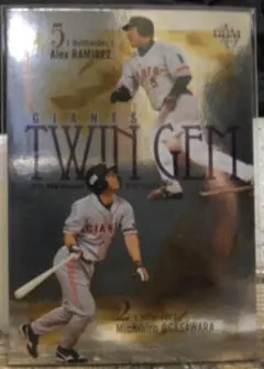 BBM11 TWIN GEM　A・ラミレス　小笠原道大　TG09