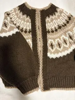Heibert ノルディック柄カーディガン