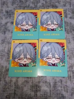 ブレマイ「SNAP'N SPIN」トレーディングクリアカード　在間樹帆4枚セット