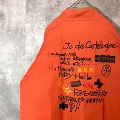 90s カステルバジャック リバーシブル 中綿 ブルゾン 刺繍 アウター 