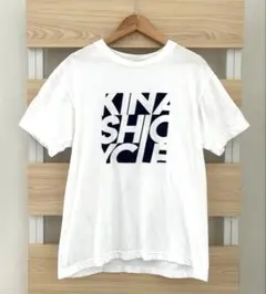 木梨サイクル　グラフィックTシャツ　S サイズ 白　ロゴのサムネイル