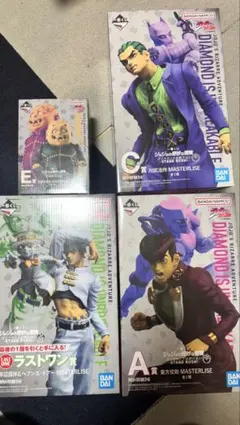 一番くじ ジョジョの奇妙な冒険 ダイヤモンドは砕けない フィギュア　セット