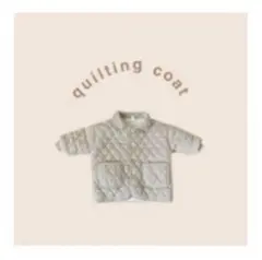 muu closet キルティングアウター ベージュ