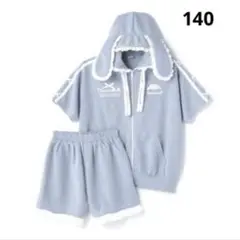 ❤︎シナモロール❤︎サンリオ❤︎パーカー❤︎ショートパンツ❤︎セットアップ❤︎新品❤︎140❤︎