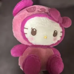 Hello Kitty ぬいぐるみ 超BIGPANDA ピンク