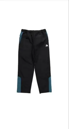 「値下げしました‼️」EGOZARU ウォームアップパンツ ブラック/ターコイズ