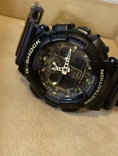 極美品 電池新品 】カモフラ 迷彩 人気デジアナGA-100CF - メルカリ