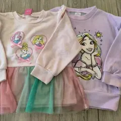ディズニー　プリンセス　トレーナー　100cm 2点セット