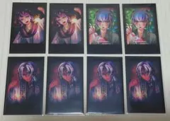 悪魔執事と黒い猫 夏の思い出チェキ風カード ラムリ フルーレ ミヤジ 8枚セット