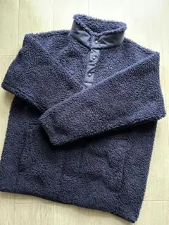 ユニクロ ホワイトマウンテニアリング ボアフリース　メンズ　Mサイズ　ネイビー