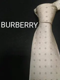 【美品】ハイブランド BURBERRY ネクタイ  イエロー
