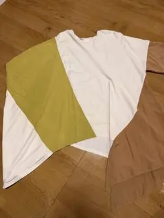 配色切り替えデザイン 半袖Tシャツのサムネイル