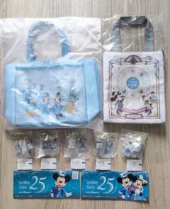 トミカ きんちゃく ジュビリーバッジ リボン ディズニー 25周年 新品