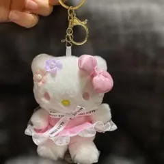 キティ　春　桜　ピンク　ハローキティ　キーホルダー　マスコット　ぬいぐるみ