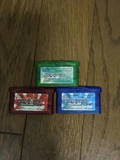 ゲームボーイアドバンスソフト 3本セット　ポケモン　エメラルド ルビー