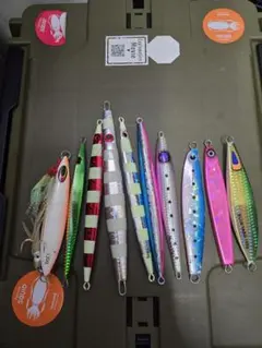 금속 지그 세트 100g-180g 10개