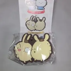 ちいかわ×サンリオキャラクターズ　ラバーマスコット　うさぎ　ポムポムプリン