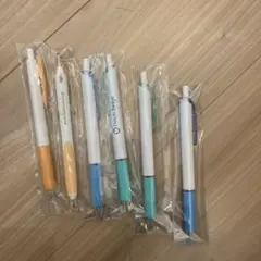 匿名配送　ボールペン　黒　6本　個包装　まとめ売り