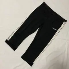 Reebok リーボック　パンツ　トレーニング　ランニング　黒　L ７部丈　美品