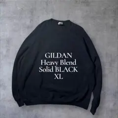 GILDAN Heavy Blend 無地ソリッドスウェット XLブラック
