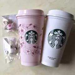 スターバックスさくら2026 リユーザブルカップ　ベアリスタキャップ　セット　馬