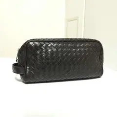 美品☆　ボッテガヴェネタ　クラッチバッグ　セカンドバッグ　イントレチャート