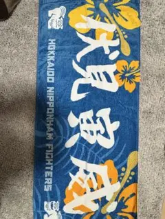 北海道日本ハムファイターズ　伏見寅威捕手　沖縄春季キャンプ限定タオル