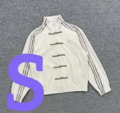 Adidas アディダス 中国限定 巳年チャイナトラックジャケット ホワイトM Adidas Lサイズ 中国限定 巳年チャイナトラックジャケット