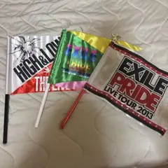EXILE ライブツアー用ミニフラッグセット