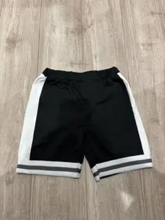 ラインハーフパンツ 110 男の子 バスパン風