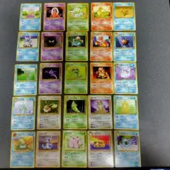 ポケカ・旧裏面　キラなしまとめ売り50枚