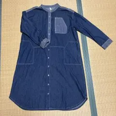 専用！【koti koti】デニムバンドカラーワンピース