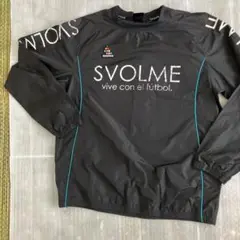SVOLME 長袖ピステ ブラック　ＸＬサイズ