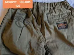 GROOVY　COLORSグルービーカラーズ120　カーキ　落書きデザインのサムネイル