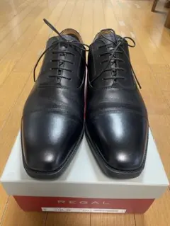 REGAL ブラック ドレスシューズ