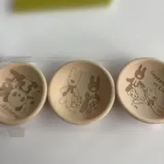 Gaspard et Lisa 木製小皿 3個セット