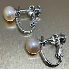 hinahina TAMA パール フープピアス シルバーカラー - メルカリ